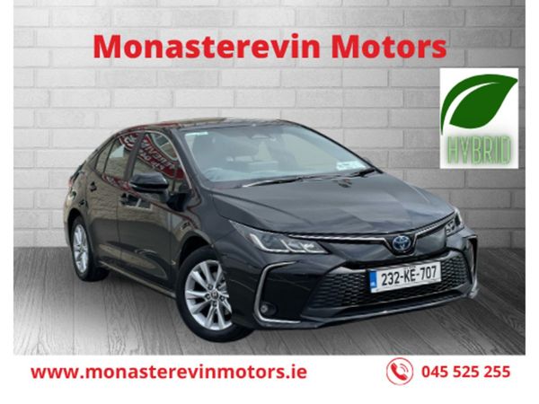 Toyota Corolla Saloon, Petrol Hybrid, 2023, Black