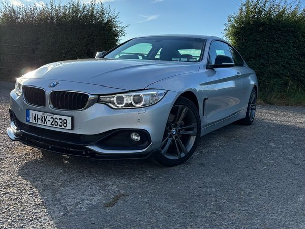 BMW 4-Series Coupe, Diesel, 2014, Silver