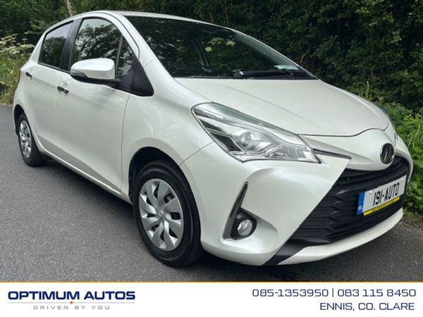 Toyota Vitz Hatchback, Petrol, 2019, White