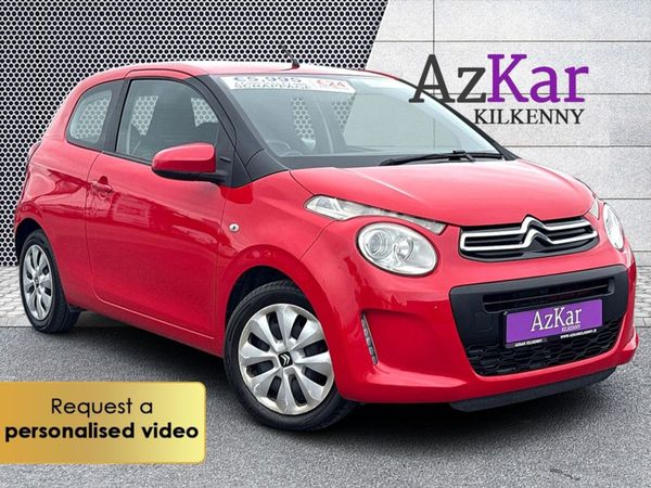 Citroen C1 Hatchback, Petrol, 2016, Red