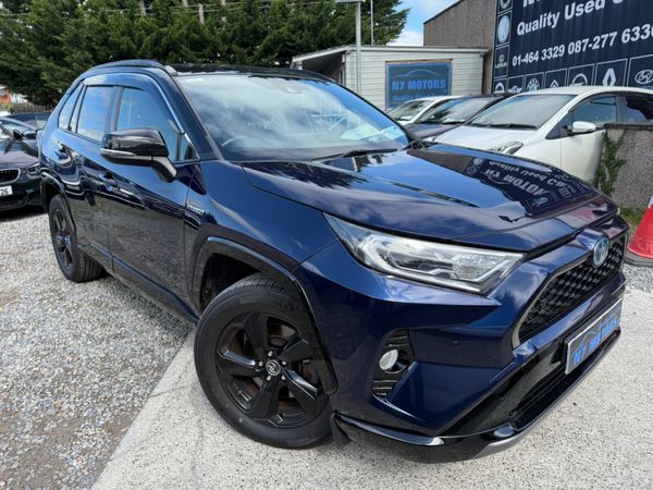 Toyota RAV4 SUV, Petrol Hybrid, 2020, Blue
