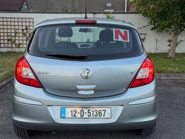 Vauxhall Corsa Hatchback, Petrol, 2012, Silver