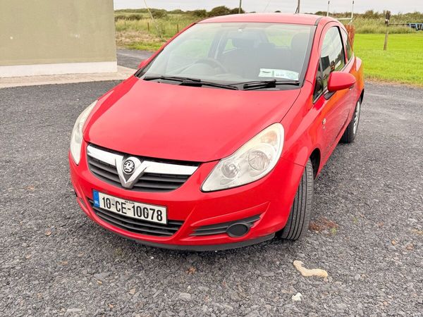 Vauxhall Corsa Hatchback, Petrol, 2010, Red