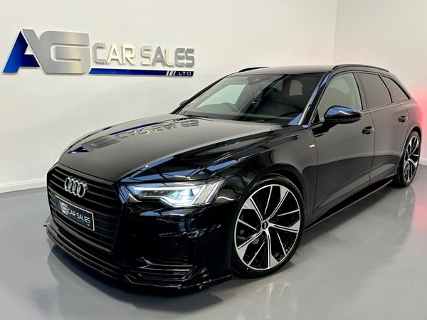 Audi A6 Estate, Diesel Hybrid, 2019, Black