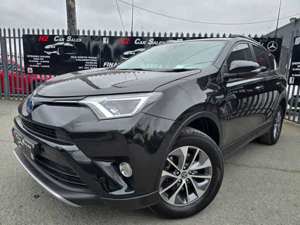 Toyota RAV4 SUV, Petrol Hybrid, 2018, Black