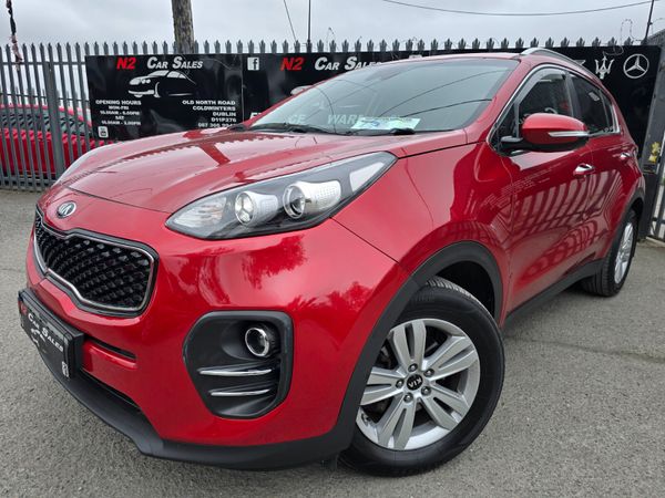 Kia Sportage SUV, Diesel, 2016, Red