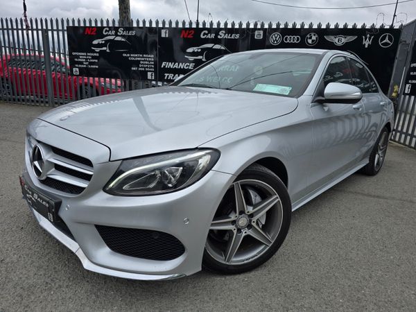 Mercedes-Benz C-Class Saloon, Diesel, 2015, Silver
