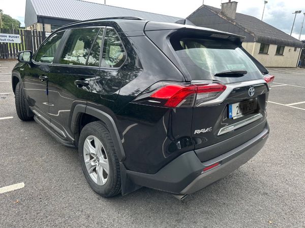 Toyota RAV4 SUV, Petrol Hybrid, 2021, Black