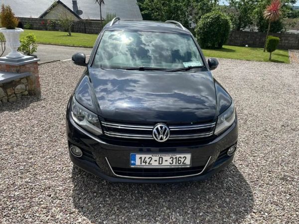 Volkswagen Tiguan SUV, Diesel, 2014, Black