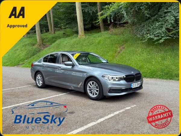BMW 5-Series Saloon, Diesel, 2017, Grey