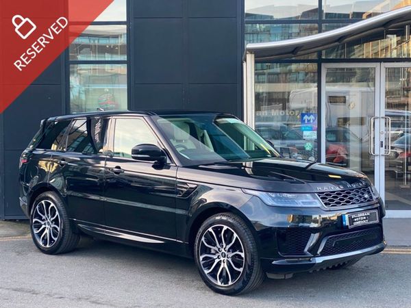 Land Rover Range Rover Sport Estate, Hybrid, 2022, Black