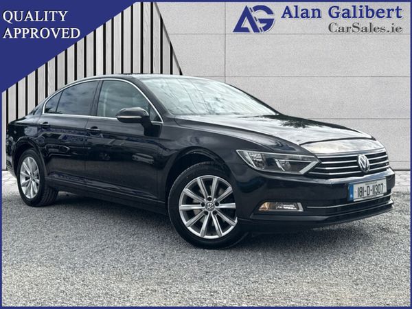 Volkswagen Passat Saloon, Diesel, 2018, Black