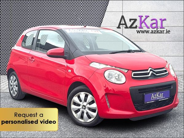 Citroen C1 Hatchback, Petrol, 2016, Red