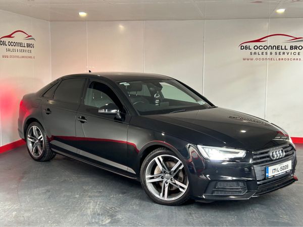 Audi A4 Saloon, Diesel, 2017, Black