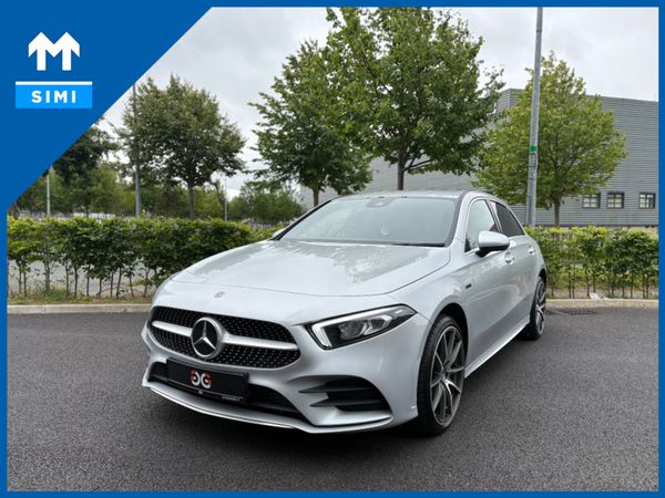 Mercedes-Benz A-Class Hatchback, Petrol Hybrid, 2021, Silver