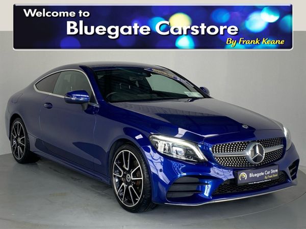 Mercedes-Benz C-Class Coupe, Diesel, 2019, Blue