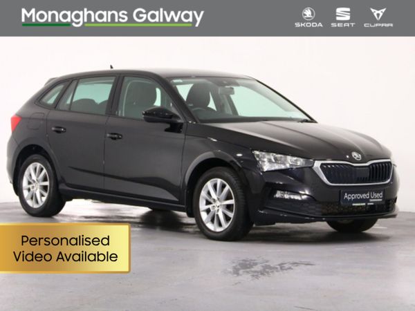 Skoda Scala Hatchback, Petrol, 2020, Black