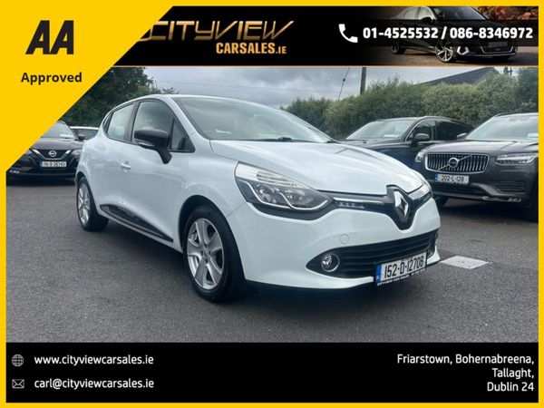 Renault Clio Hatchback, Petrol, 2015, White