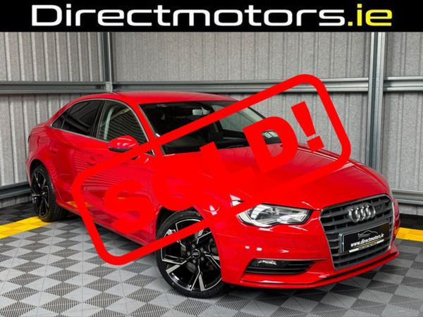 Audi A3 Saloon, Diesel, 2016, Red