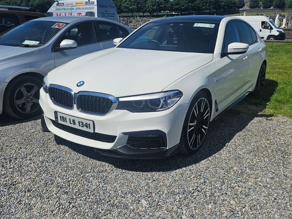BMW 5-Series Saloon, Diesel, 2019, White