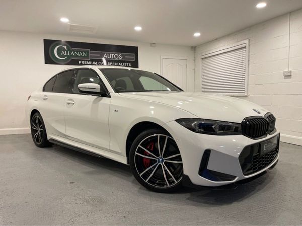 BMW 3-Series Saloon, Petrol Plug-in Hybrid, 2024, White