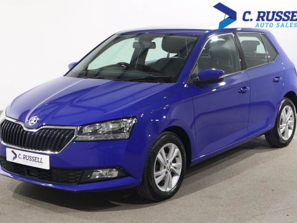 Skoda Fabia , Petrol, 2020, Blue