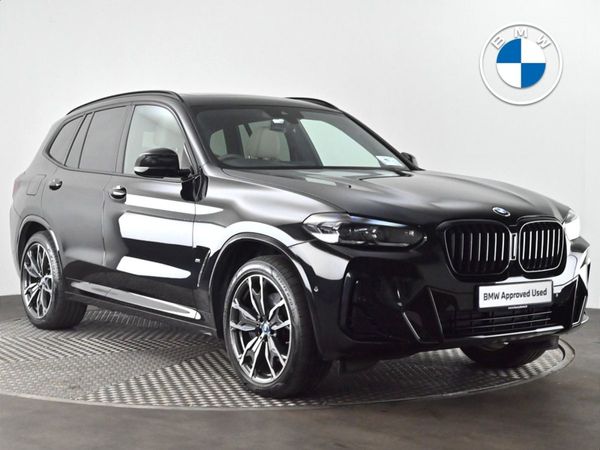BMW X3 SUV, Petrol Plug-in Hybrid, 2023, Black