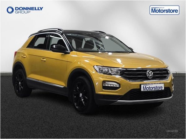 Volkswagen T-Roc , Petrol, 2018, Yellow