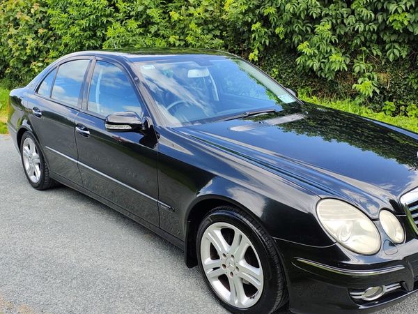 Mercedes-Benz E-Class Saloon, Petrol, 2007, Black