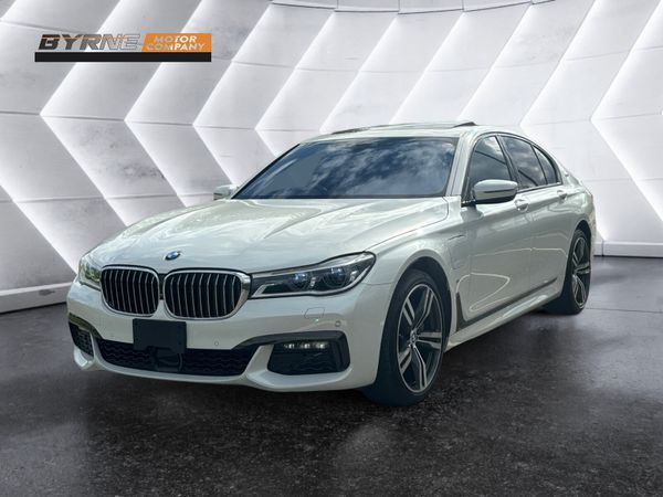 BMW 7-Series Saloon, Petrol Hybrid, 2019, White