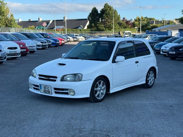 Toyota Starlet Hatchback, Petrol, 1997, White