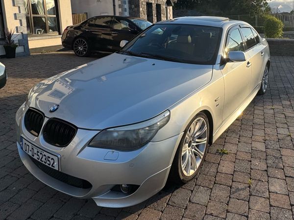 BMW 5-Series Saloon, Diesel, 2007, Silver