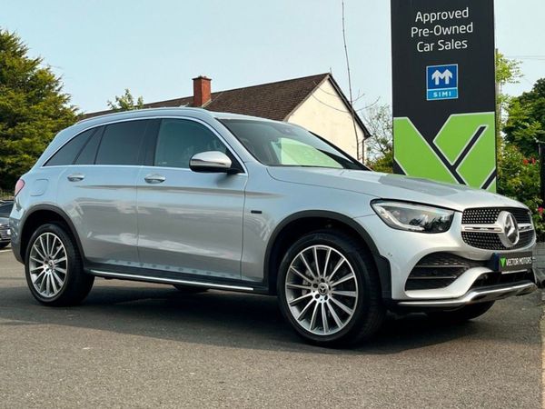 Mercedes-Benz GLC SUV, Diesel Plug-in Hybrid, 2021, Silver