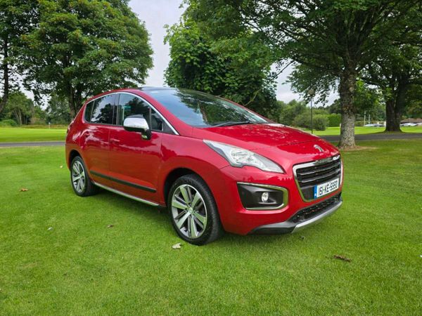 Peugeot 3008 SUV, Diesel, 2015, Red