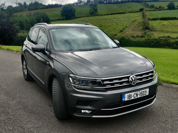 Volkswagen Tiguan SUV, Diesel, 2018, Grey