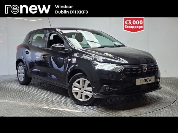 Dacia Sandero Hatchback, Petrol, 2023, Black