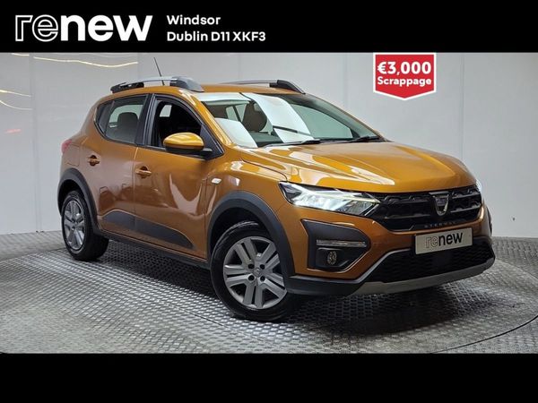 Dacia Sandero Stepway Hatchback, Petrol, 2023, Orange