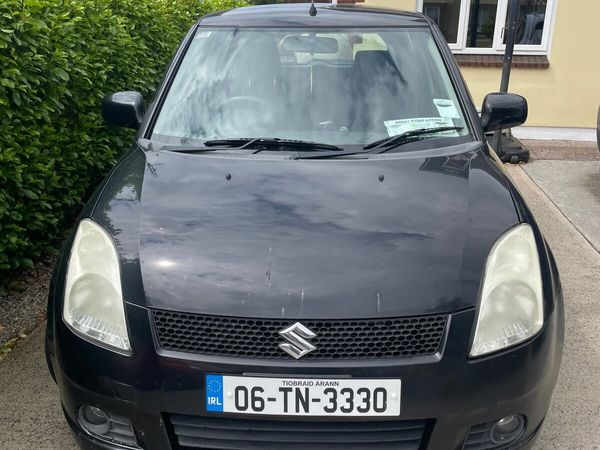 Suzuki Swift Hatchback, Petrol, 2006, Black