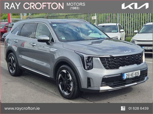 Kia Sorento SUV, Petrol Plug-in Hybrid, 2025, Grey