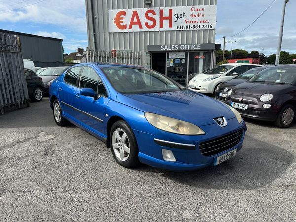 Peugeot 407 Saloon, Diesel, 2009, Blue