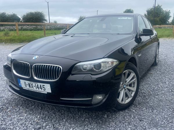 BMW 5-Series Saloon, Diesel, 2011, Black