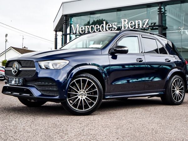 Mercedes-Benz GLE SUV, Diesel Plug-in Hybrid, 2022, Blue