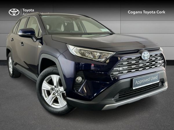 Toyota RAV4 SUV, Petrol Hybrid, 2021, Blue