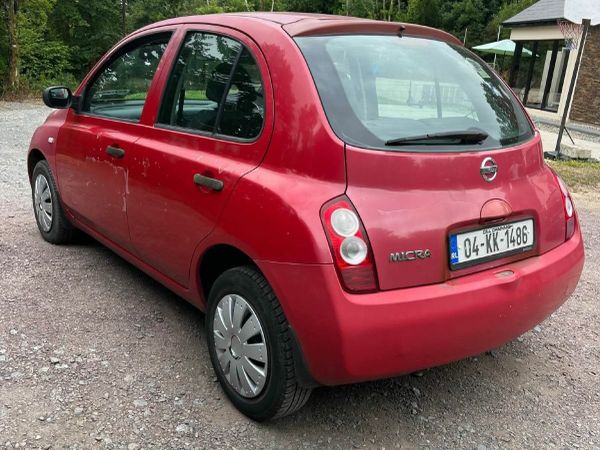 Nissan Micra Hatchback, Petrol, 2004, Red