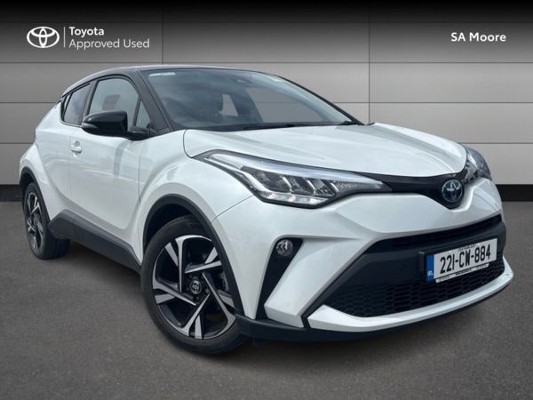 Toyota C-HR SUV, Petrol Hybrid, 2022, White
