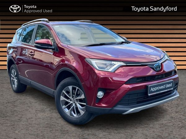 Toyota RAV4 SUV, Petrol Hybrid, 2018, Red