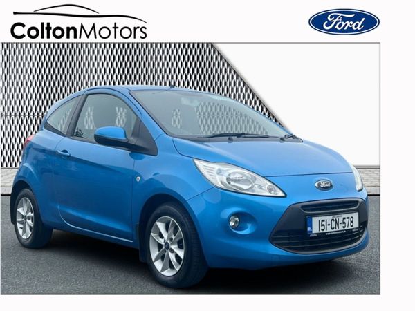 Ford KA Hatchback, Petrol, 2015, Blue