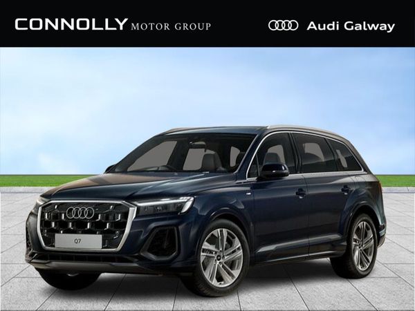 Audi Q7 SUV, Hybrid, 2025, Blue