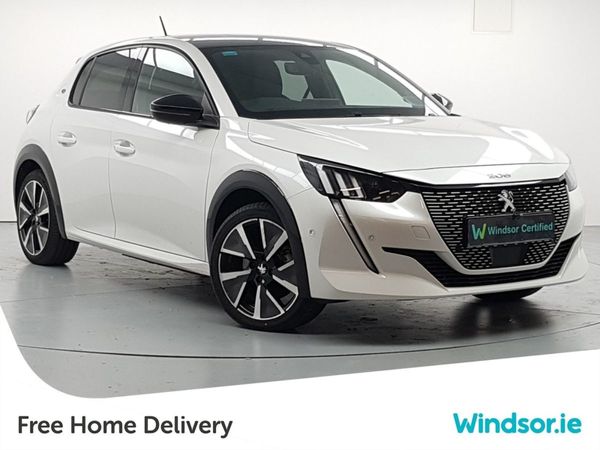 Peugeot 208 Hatchback, Electric, 2021, White