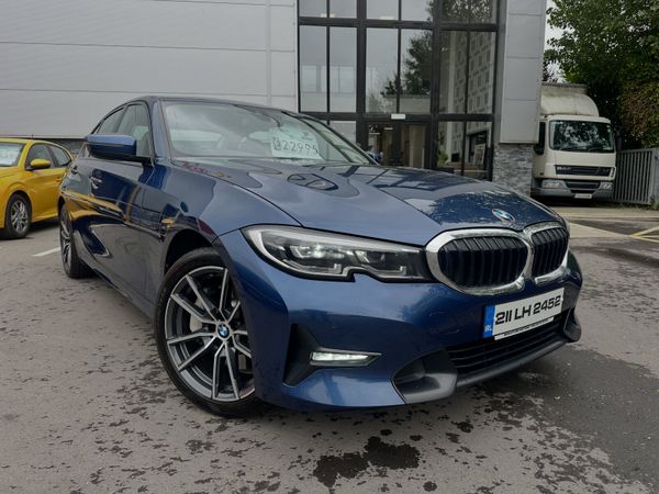 BMW 3-Series Saloon, Petrol Plug-in Hybrid, 2021, Blue